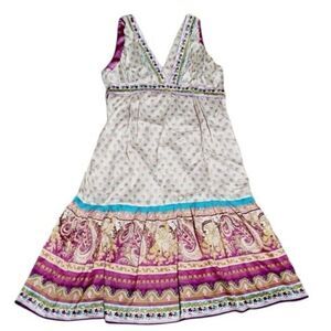 Mix It Multicolor Paisley Midi Dress